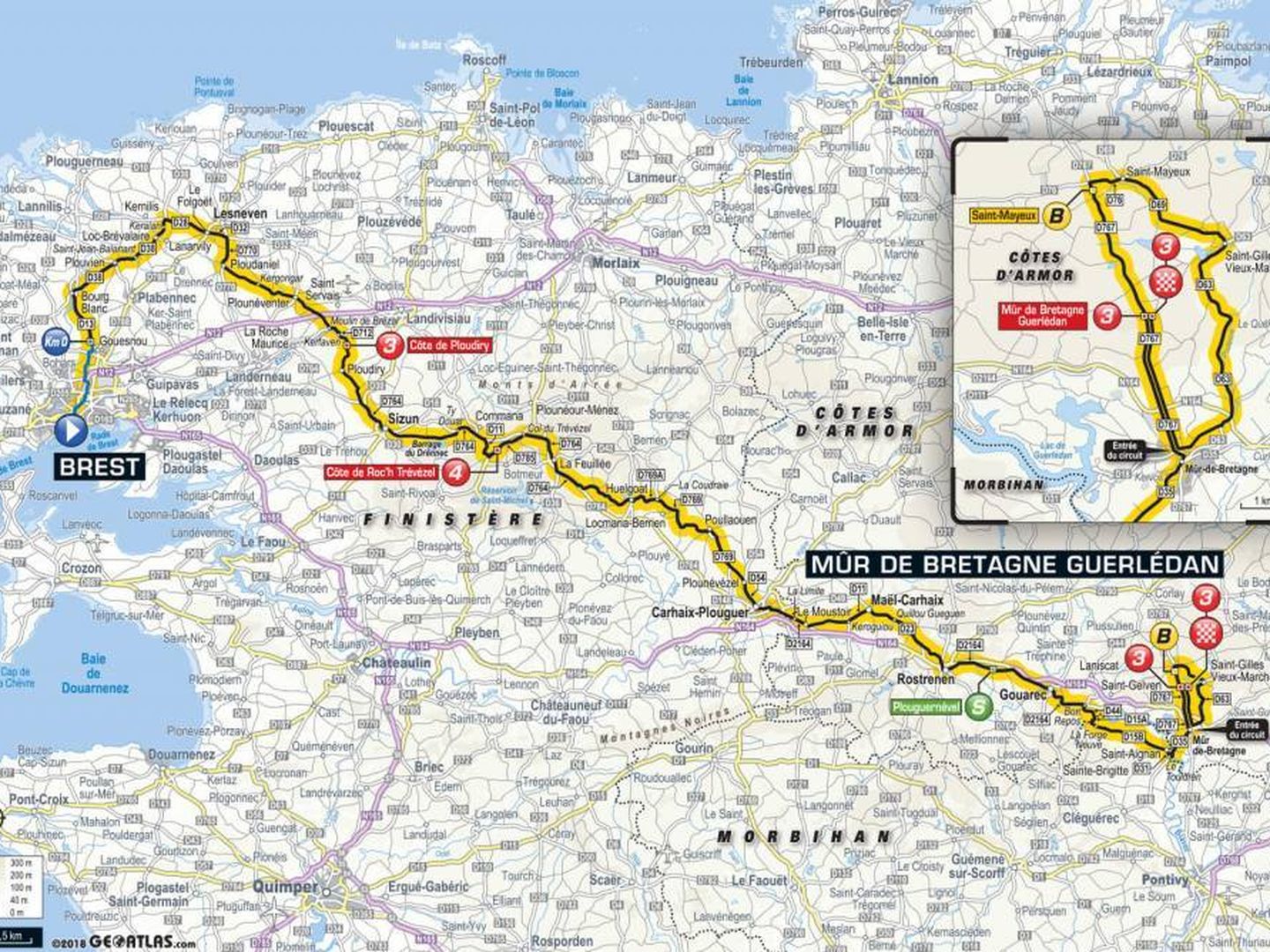 Recorrido de la sexta etapa | Tour de Francia 2018