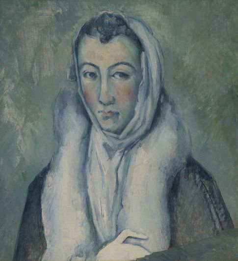 'La dama del armiño', de Cézanne.