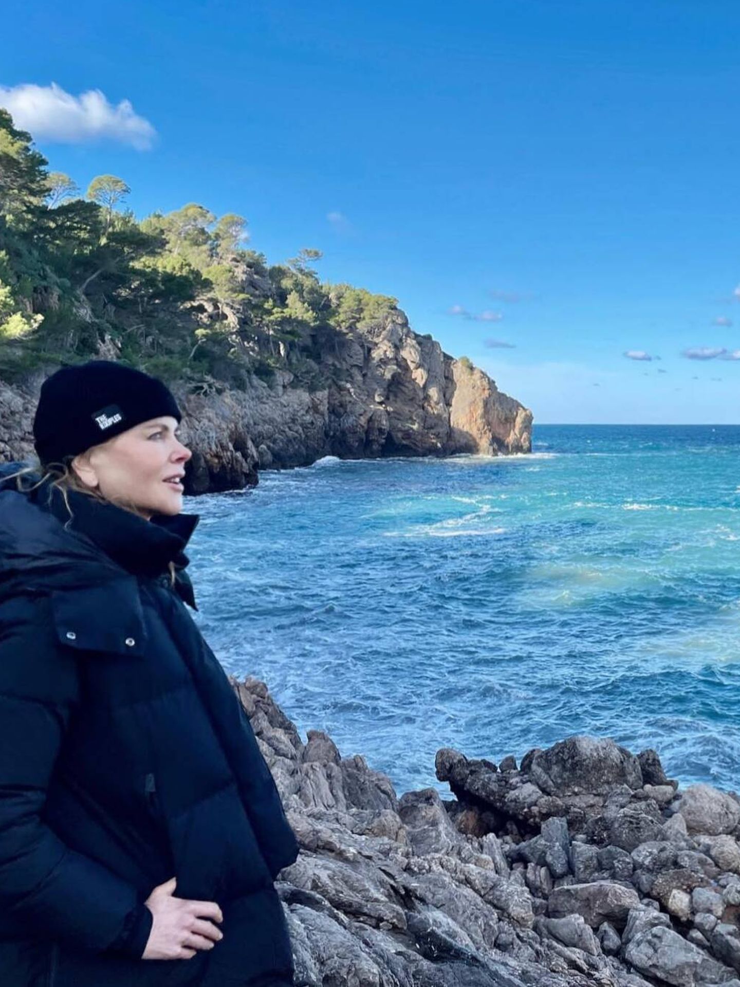 Nicole Kidman, en Mallorca.  (Instagram/@nicolekidman)