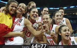 España se crece ante EEUU para demostrar que son las mejores del baloncesto FIBA