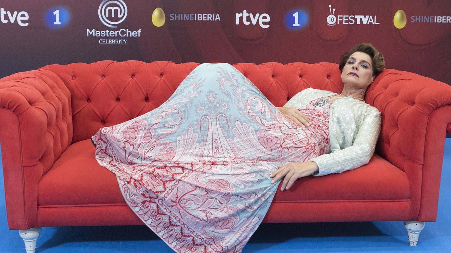 Antonia Dell'Atte en el photocall de 'MasterChef Celebrity 3'. (FesTVal)