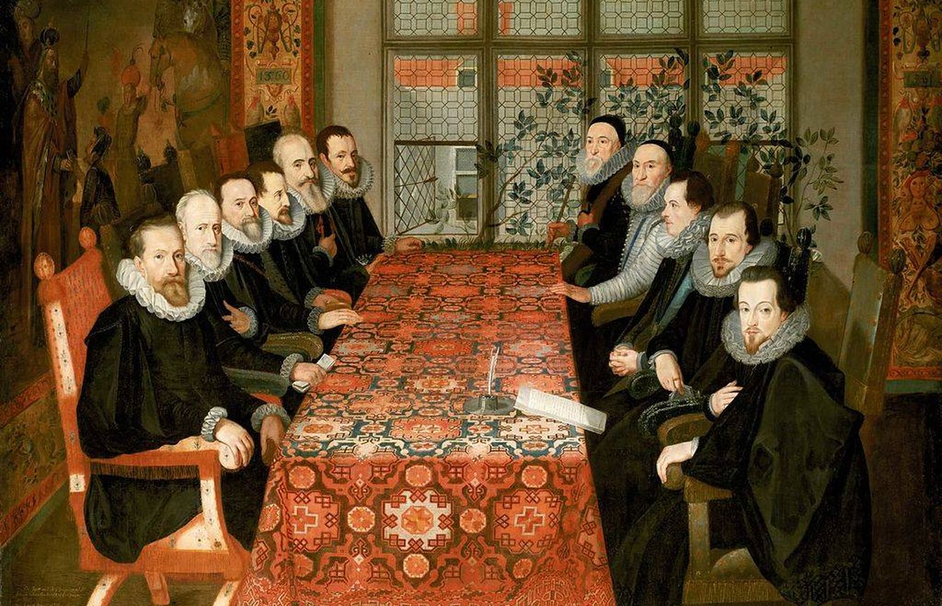 Tratado de Londres en la casa Sommerset, 1604. 