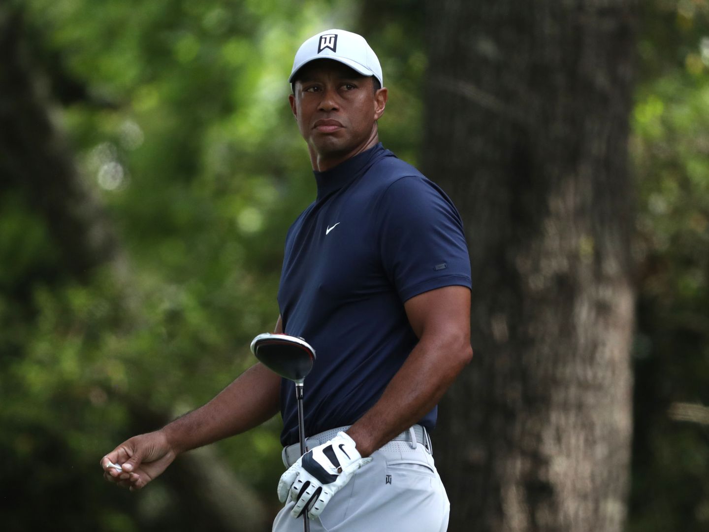 Tiger Woods en un Master. (Reuters)