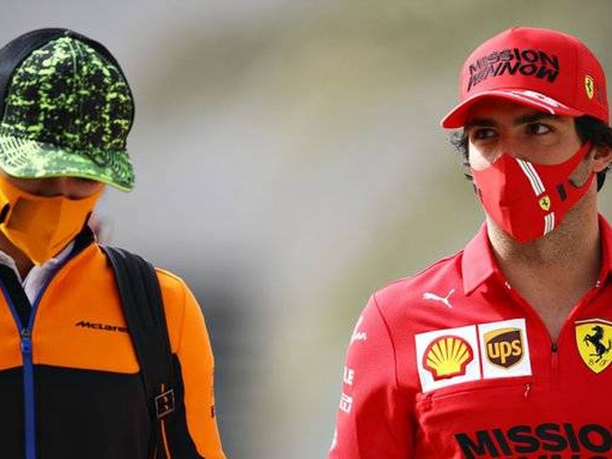 Foto: Carlos Sainz y Lando Norris mantienen una especial relación de amistad desde que se juntaron en McLaren