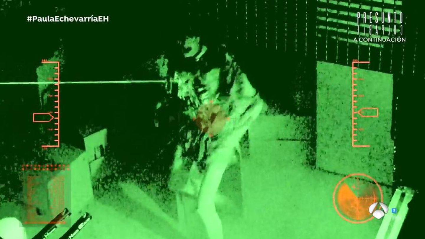 El zombie de 'El hormiguero', captado por las cámaras nocturnas. (Antena 3)