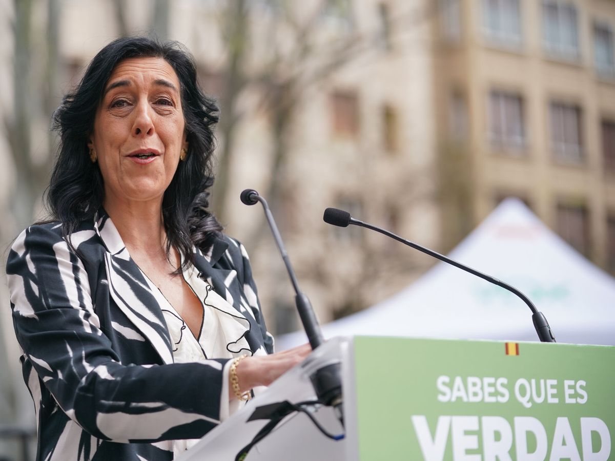 Foto: La candidata de Vox a lehendakari, Amaia Martínez. (Europa Press/Iñaki Berasaluce)