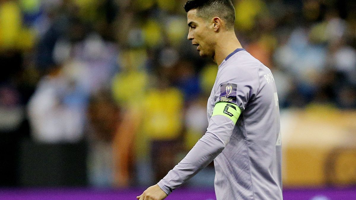 El ataque de ira de Cristiano Ronaldo tras perder el liderato en Arabia Saudí