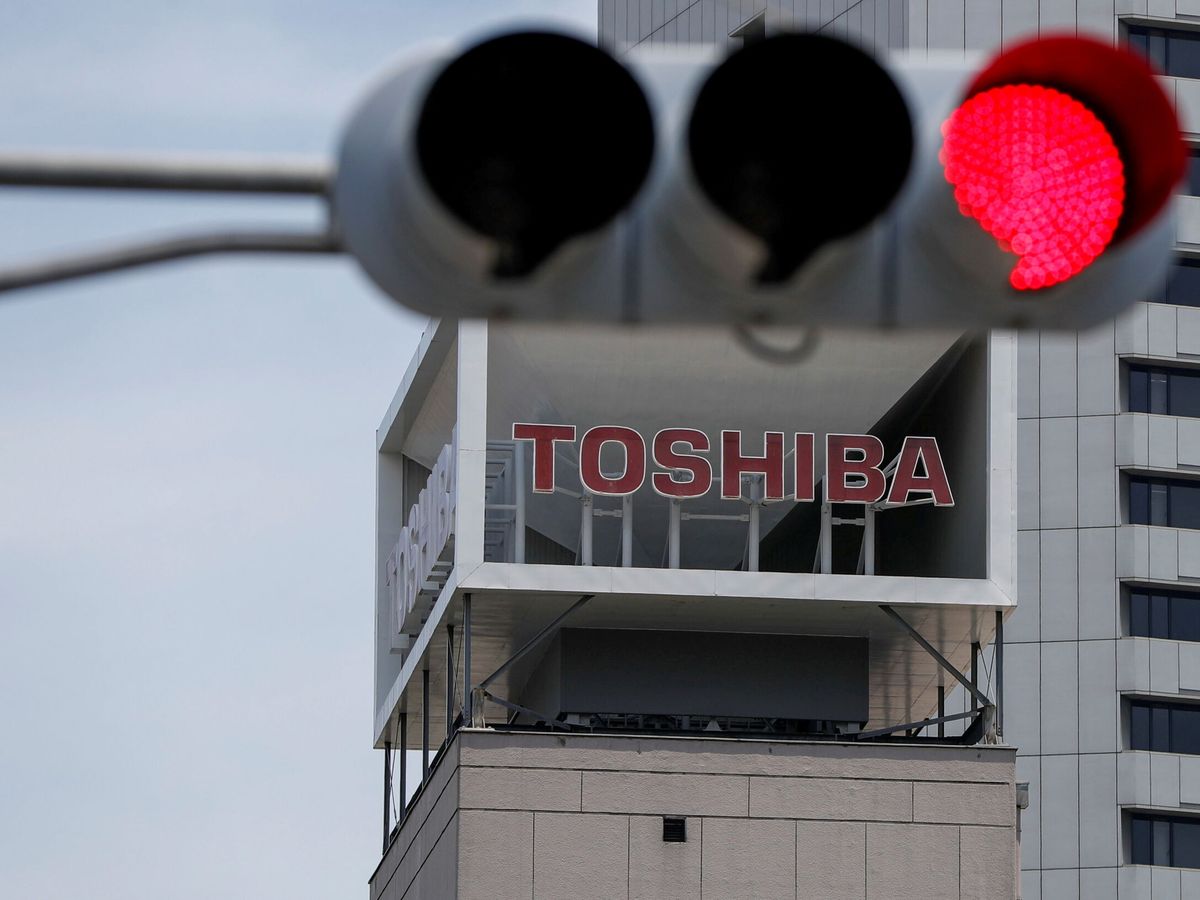 Foto: El logo de Toshiba. (Reuters)