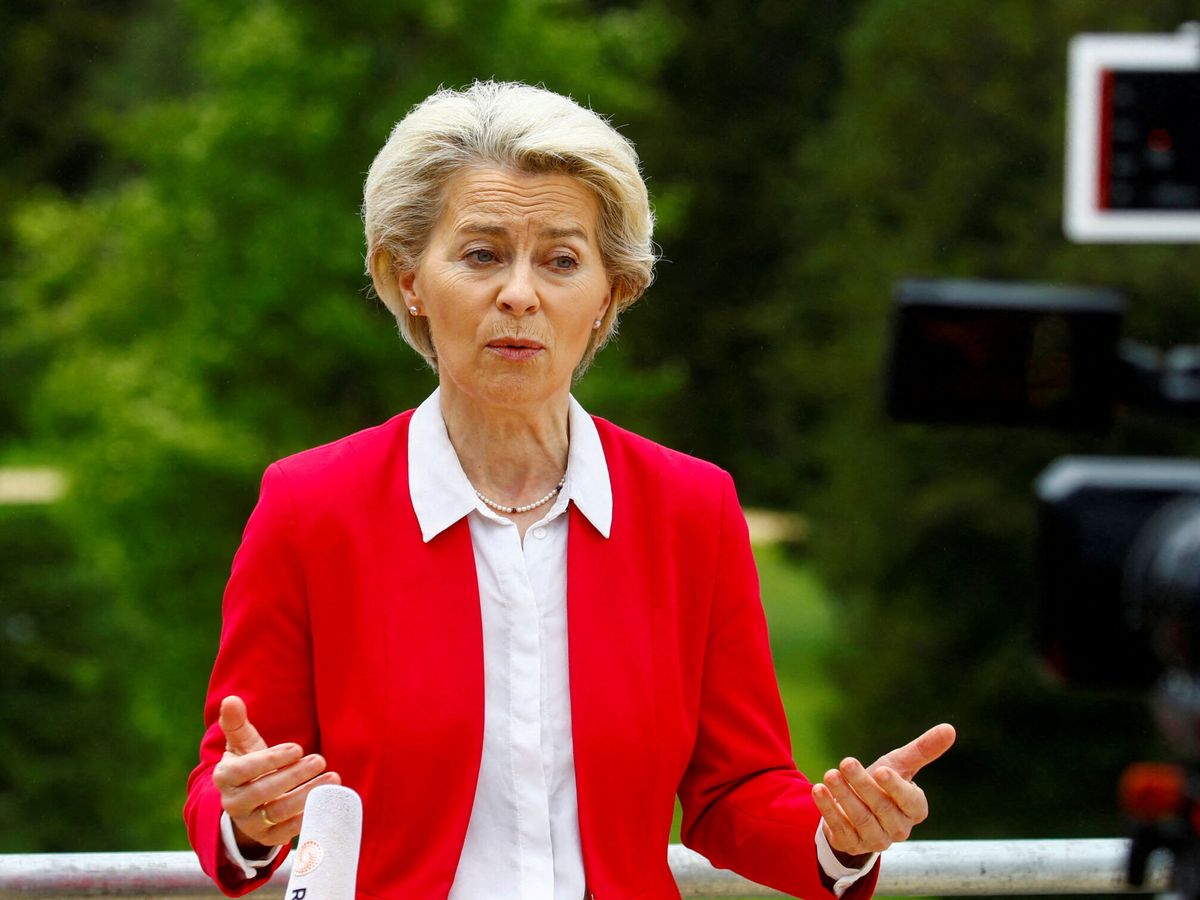 Foto: La presidenta de la Comisión Europea, Ursula von der Leyen. (Reuters/Arnd Wiegmann)
