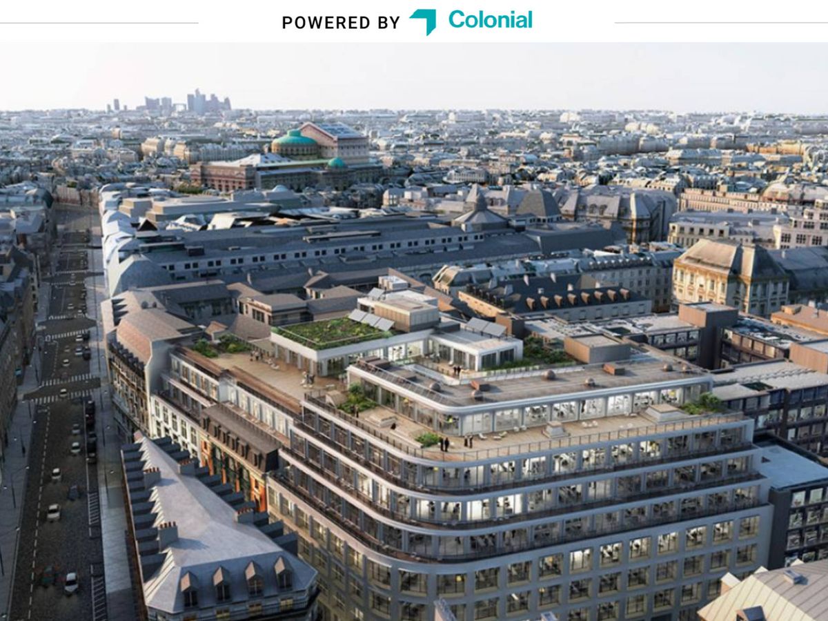 Foto: Edificio #Cloud-Paris de Colonial, poseedor de la certificación medioambiental Breeam y sede de Facebook en París. (Colonial)