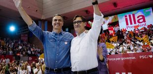 Post de Sánchez echa el resto en Cataluña, en una campaña en la que se juega su futuro 