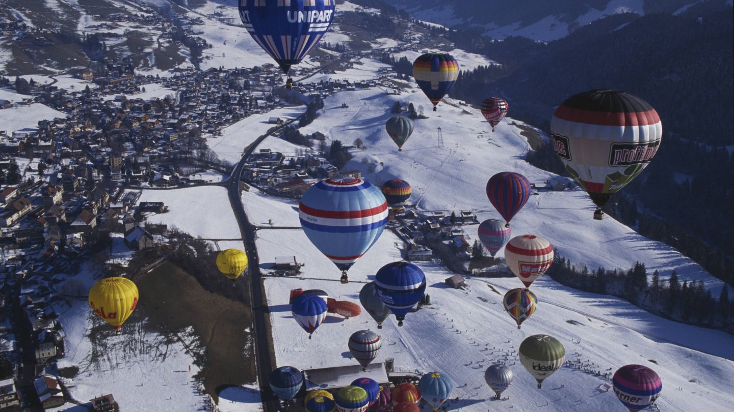  Vista aérea de Gstaad. (Getty)