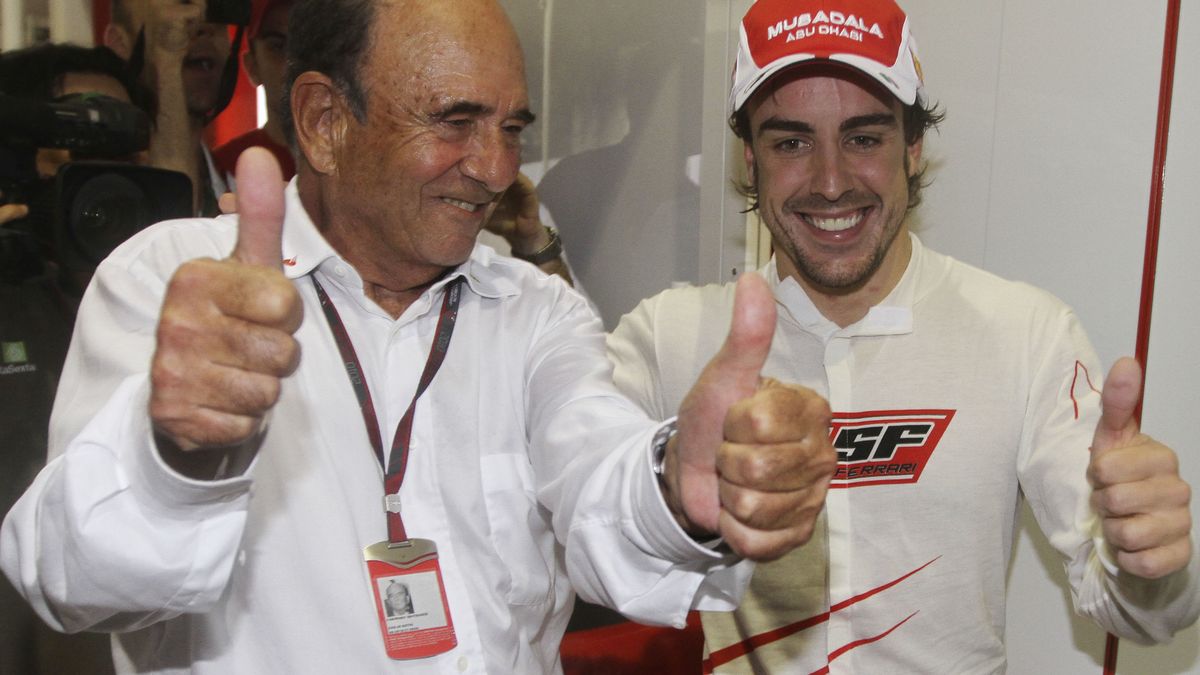 Fernando Alonso se despide de Emilio Botín: "Nos deja un gran amigo"