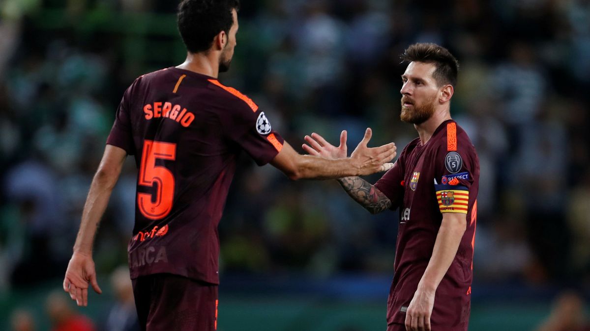Messi y Busquets comen aparte en el Barcelona