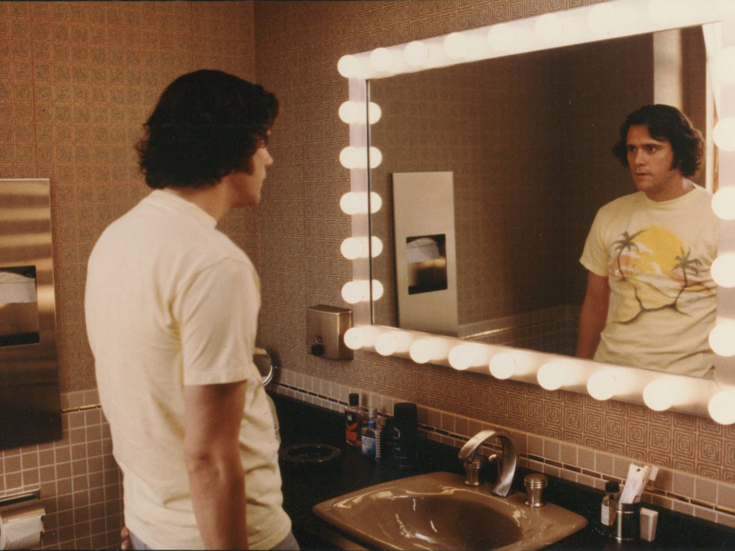 Jim Carrey en el papel de Andy Kaufman en el documental 'Jim 