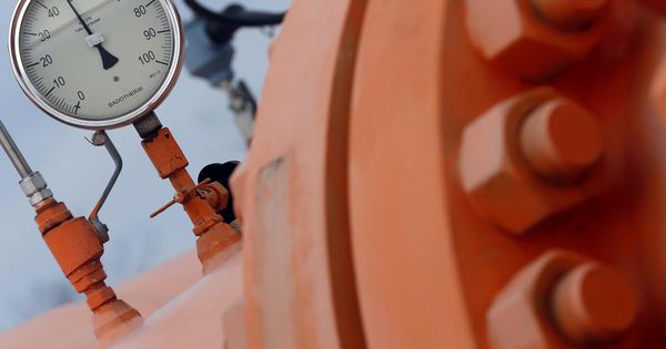 Foto: Un instrumento de supervisión en un gasoducto en Beregdaroc, Hungría, uno de los principales puntos de entrada del gas ruso a la Unión Europea. (Reuters9