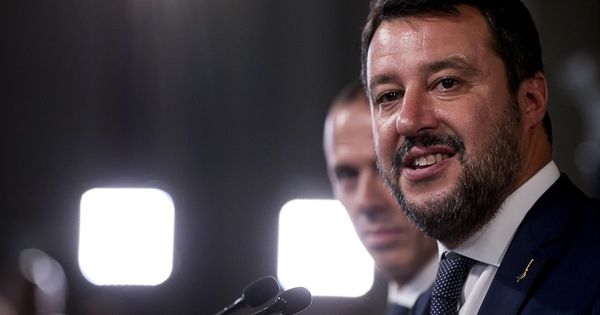 Foto: Matteo Salvini, tras reunirse con Mattarella en Roma. (EFE)