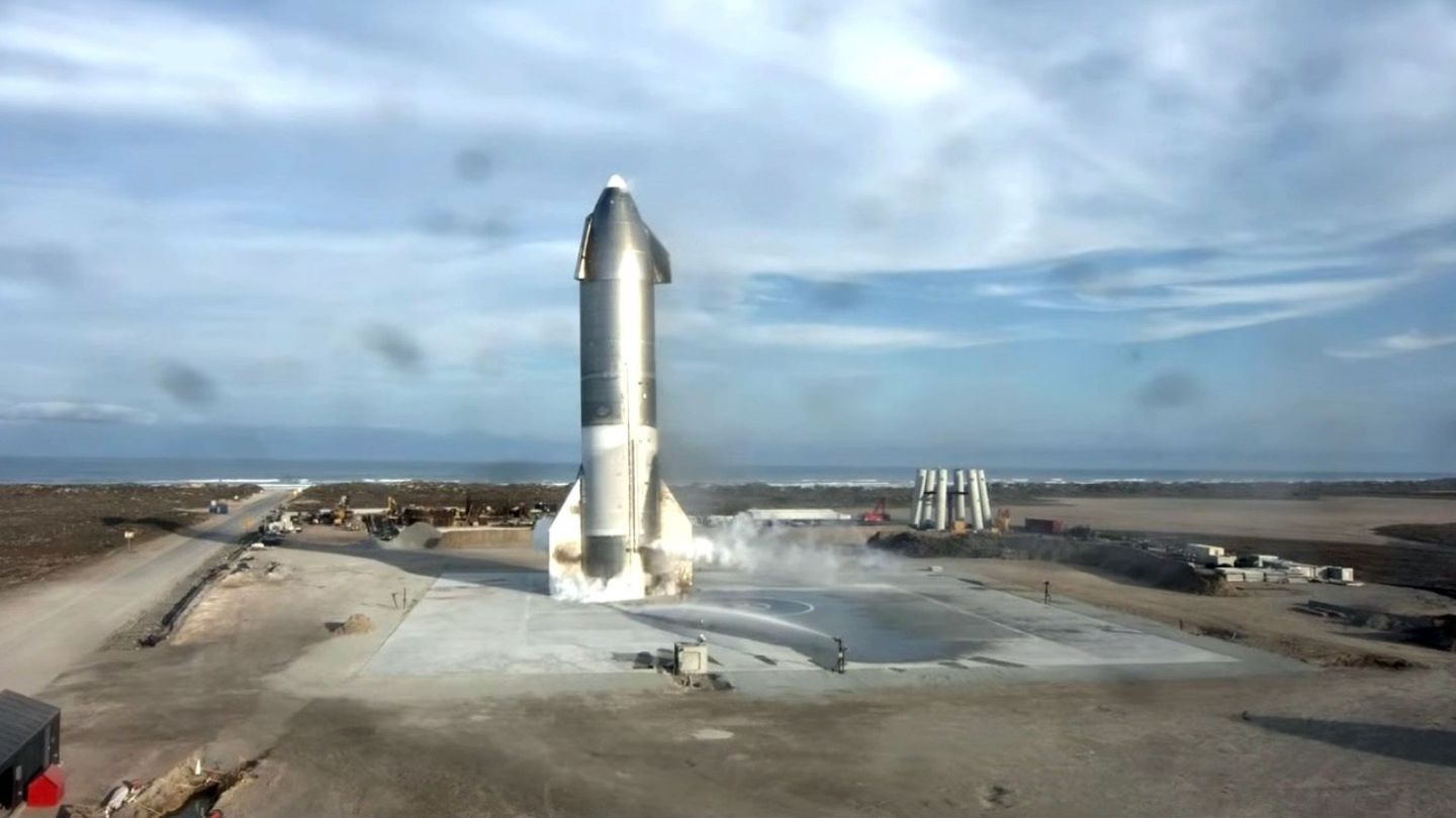 Los motores químicos como los del Starship no pueden llevarnos más allá de Marte. (SpaceX)