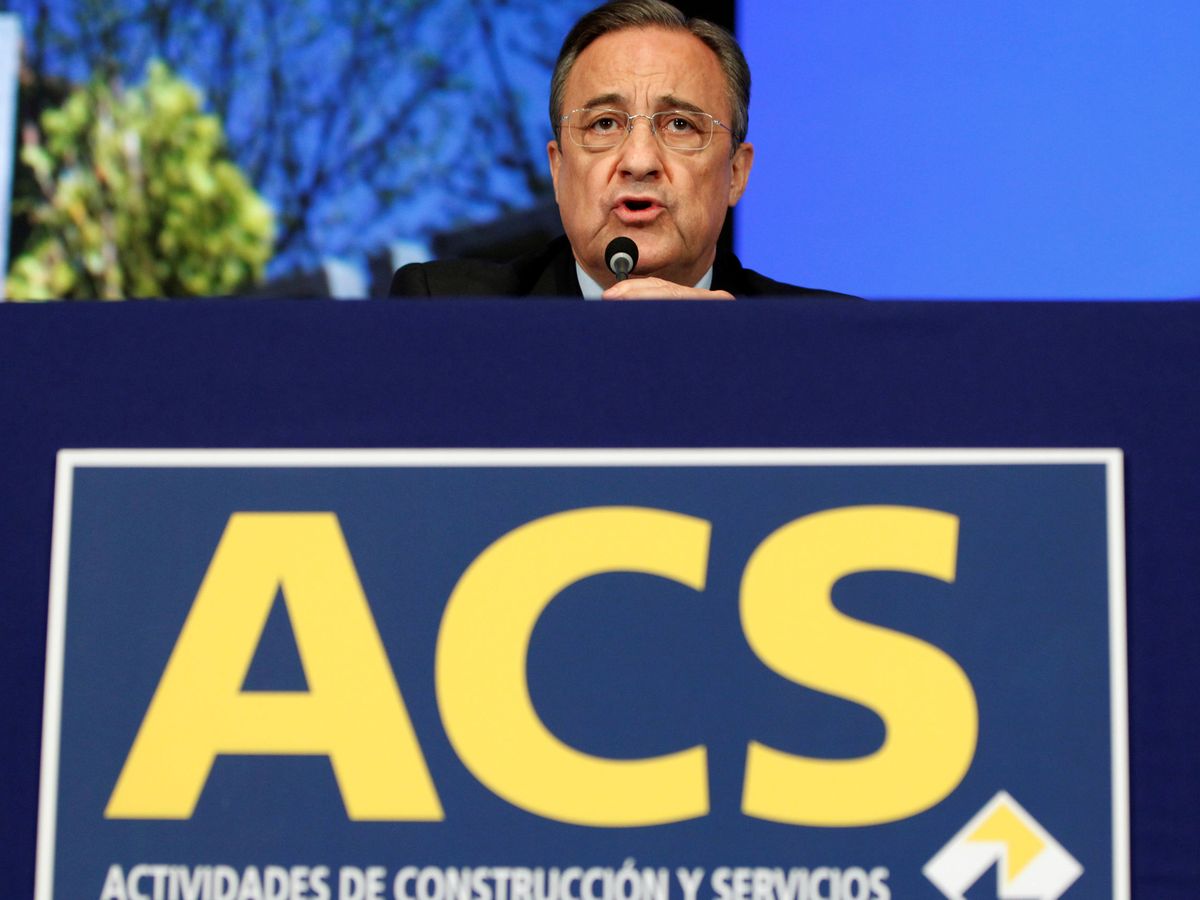 Foto: Florentino Pérez, presidente de ACS. (Reuters/Sergio Pérez) 