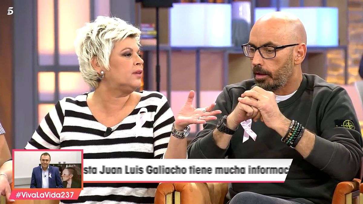 Terelu Campos se pica en directo con Diego Arrabal: "¡No tiene ni p*** gracia!"