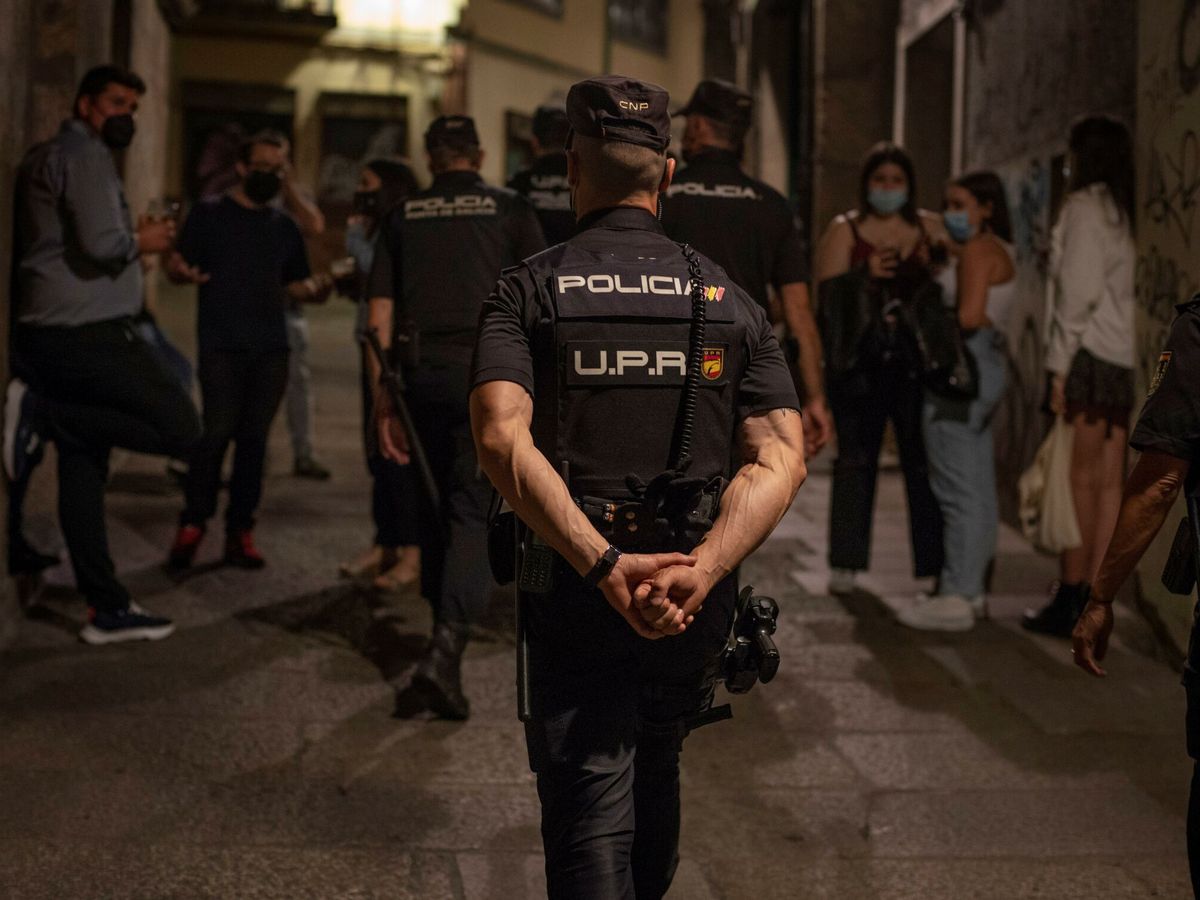 Foto: Policía en Orense. (EFE/ Brais Lorenzo)