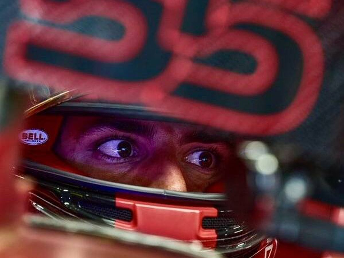 Foto: Líder en el Q1 y Q2, Sainz terminó tercero el sábado, aunque con opciones incluso para la victoria (Ferrari)