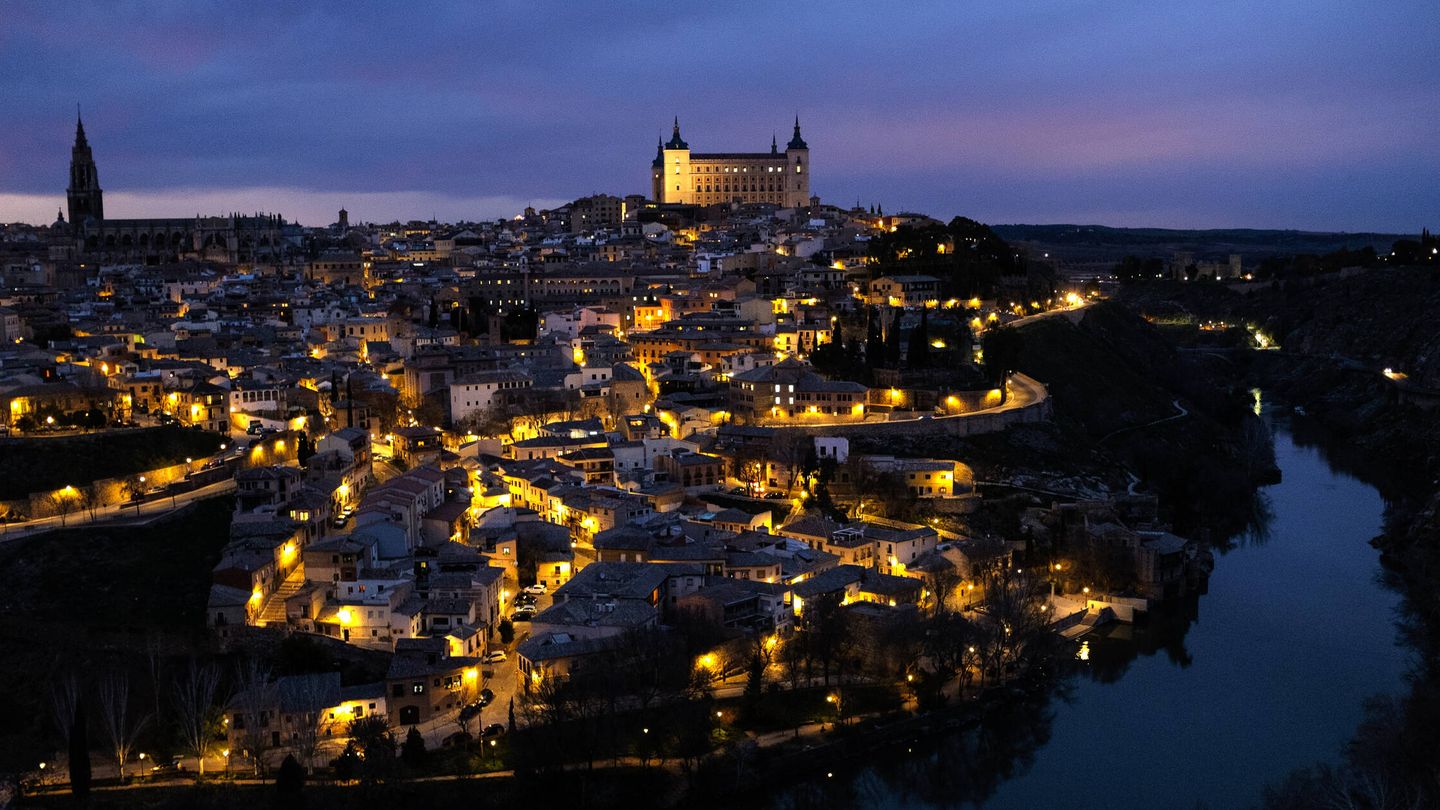 Vista nocturna de Toledo (Fuente: iStock)
