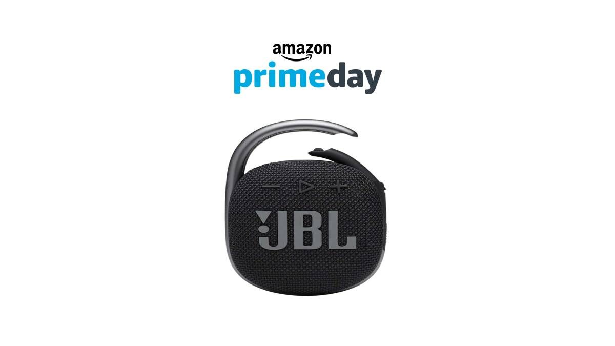 JBL Clip 4 con 38% de descuento en Amazon Prime Day: altavoz inalámbrico resistente al agua y polvo