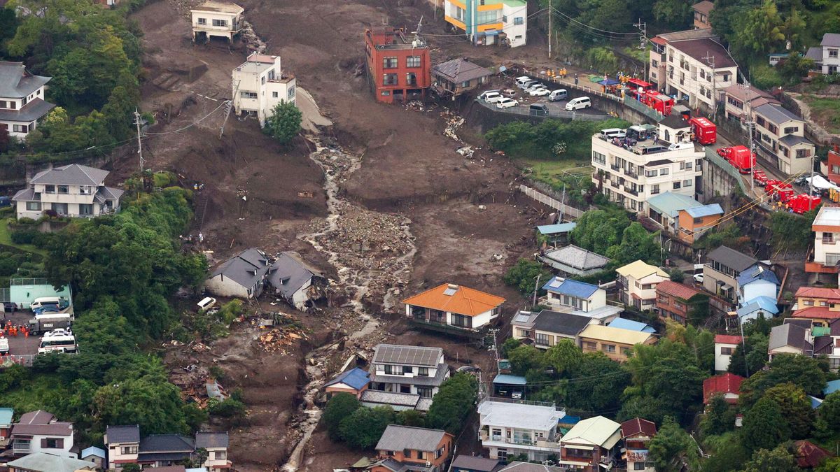 Un alud de barro derivado de las lluvias torrenciales deja cuatro muertos en Japón