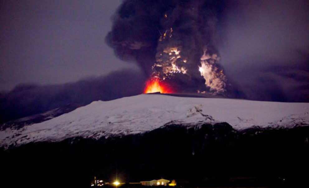 Foto: La erupción del volcán Helka fue una falsa alarma