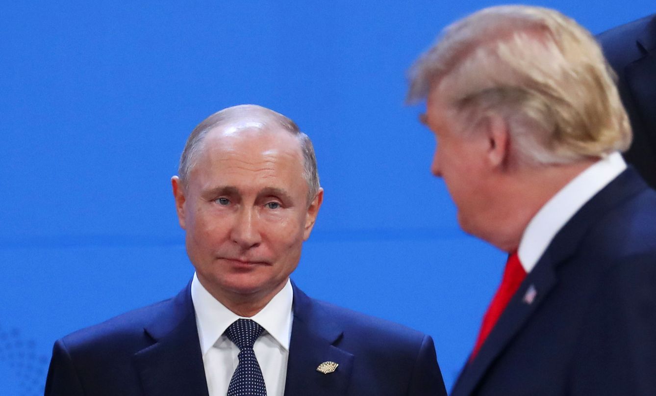 Vladimir Putin y Donald Trump en la reciente cumbre del G20. (Reuters)