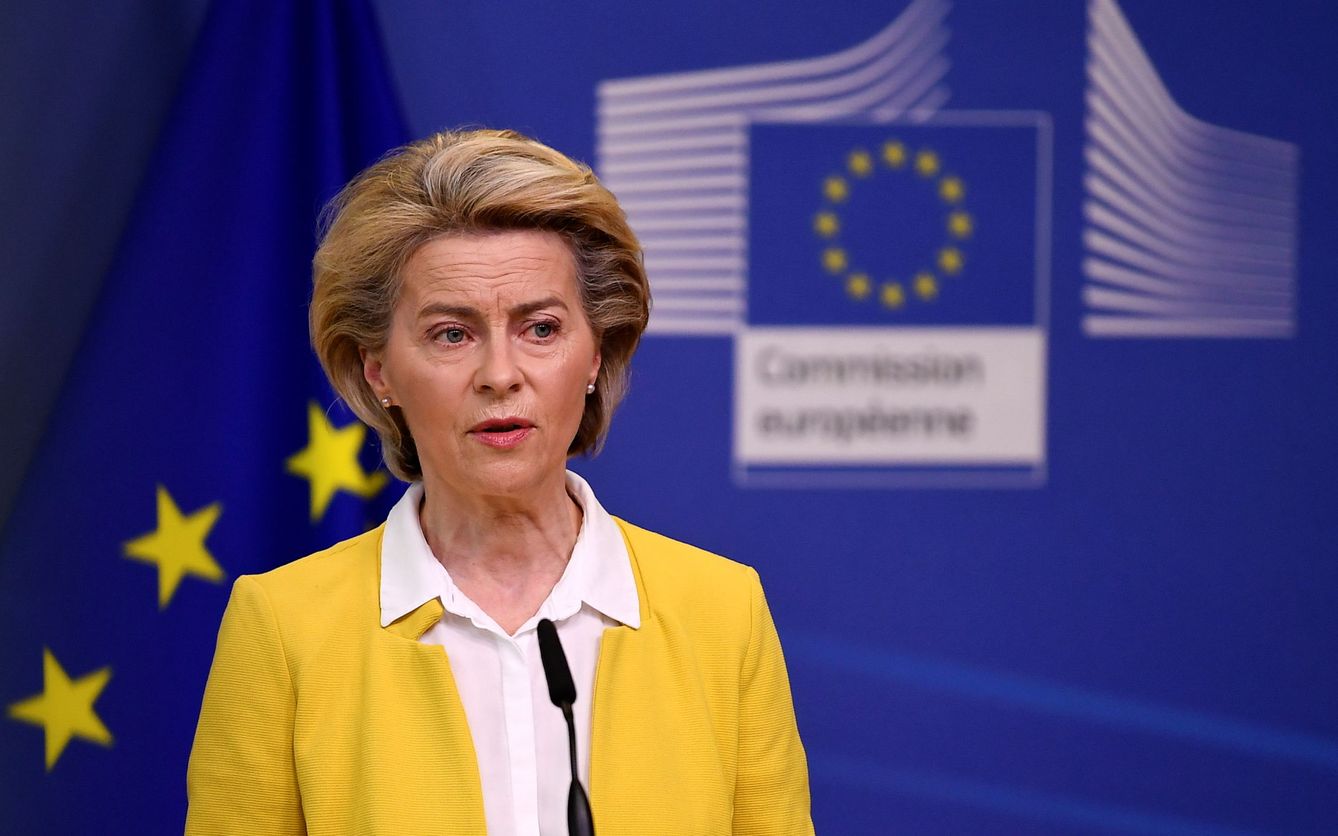 La Presidenta de la Comisión Europea, Ursula von der Leyen. Reuters