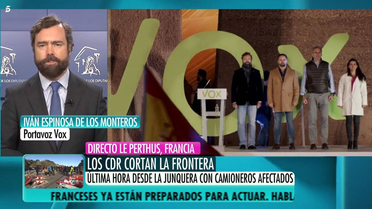 Iván Espinosa de los Monteros en 'El programa de Ana Rosa'. (Mediaset España)