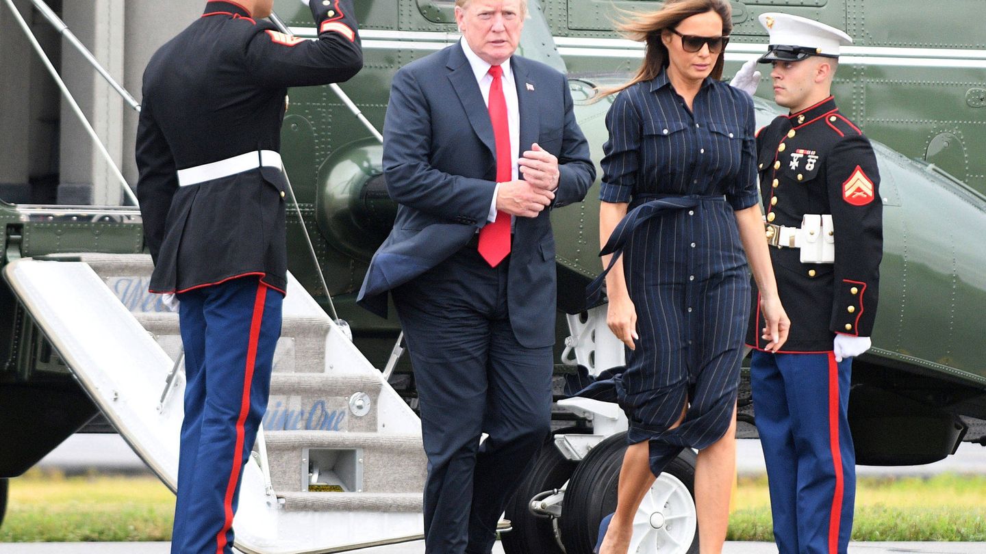 Donald Trump y Melania Trump. (Reuters)