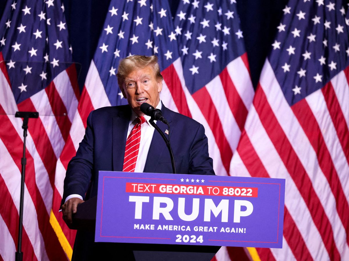 Foto: El candidato presidencial republicano y expresidente de Estados Unidos Donald Trump. (Reuters/Alyssa Pointer)