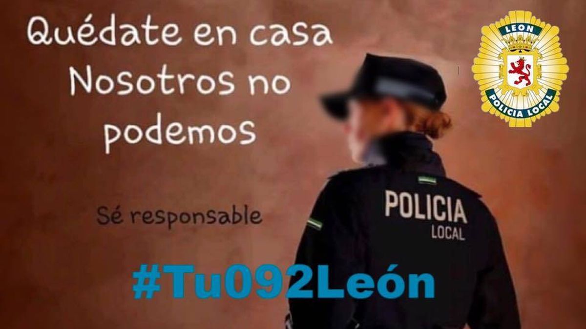 La policía de León, harta de los que se saltan la cuarentena: "Es la hostia"