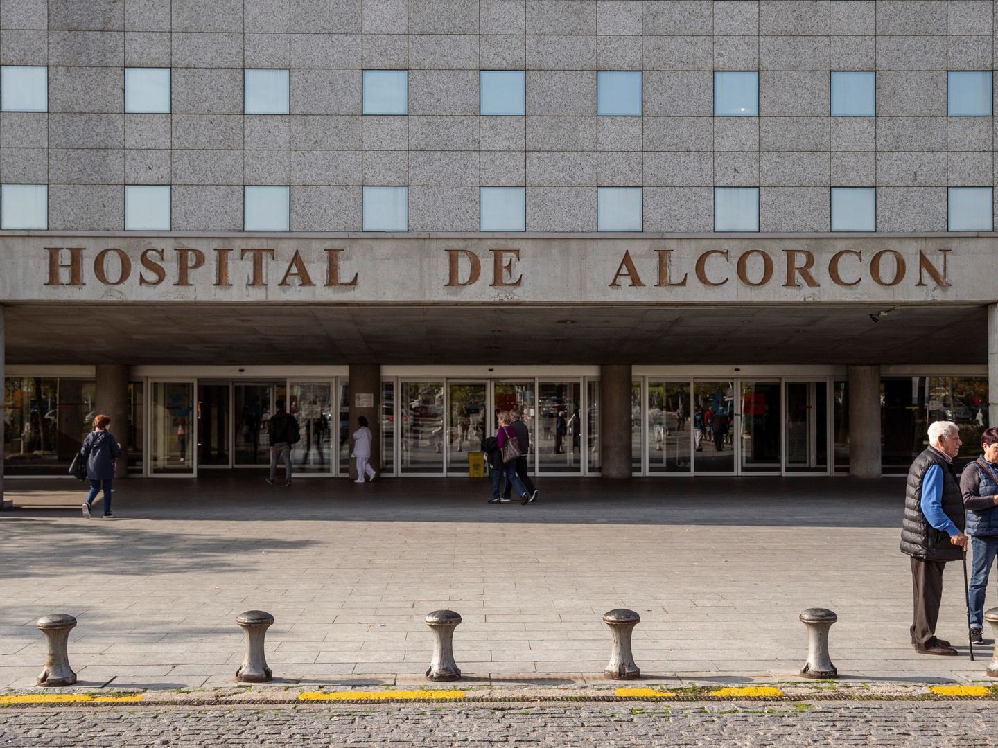 Fachada del hospital universitario Fundación Alcorcón (Madrid). (EFE)