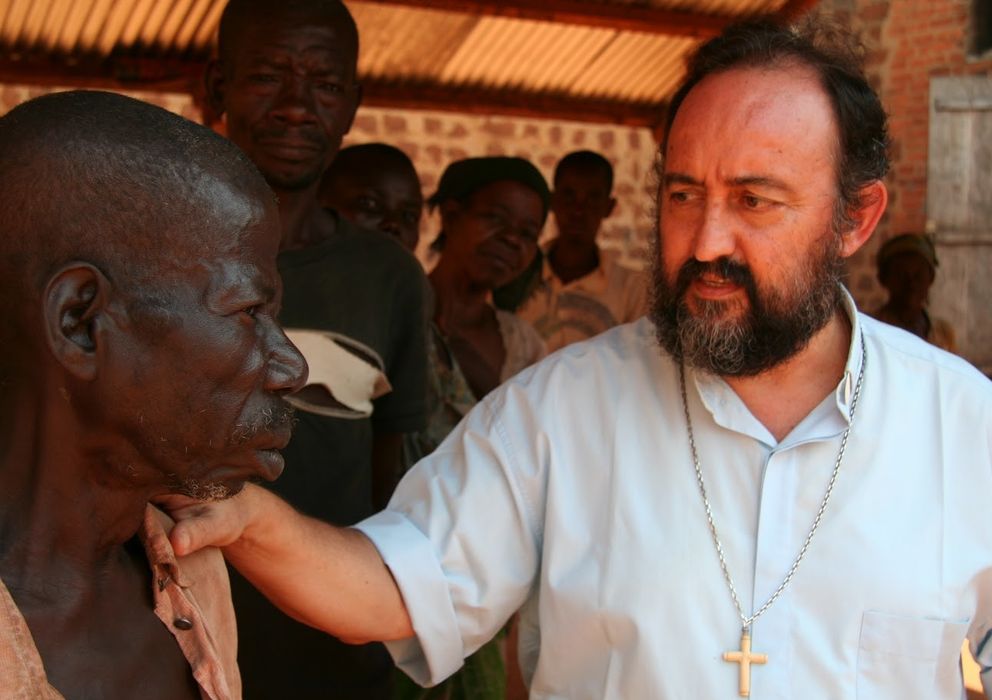 Foto: El misionero español Juan José Aguirre lleva más de tres décadas trabajando con las comunidades de la República Centroafricana. (Fundación Bangassou)