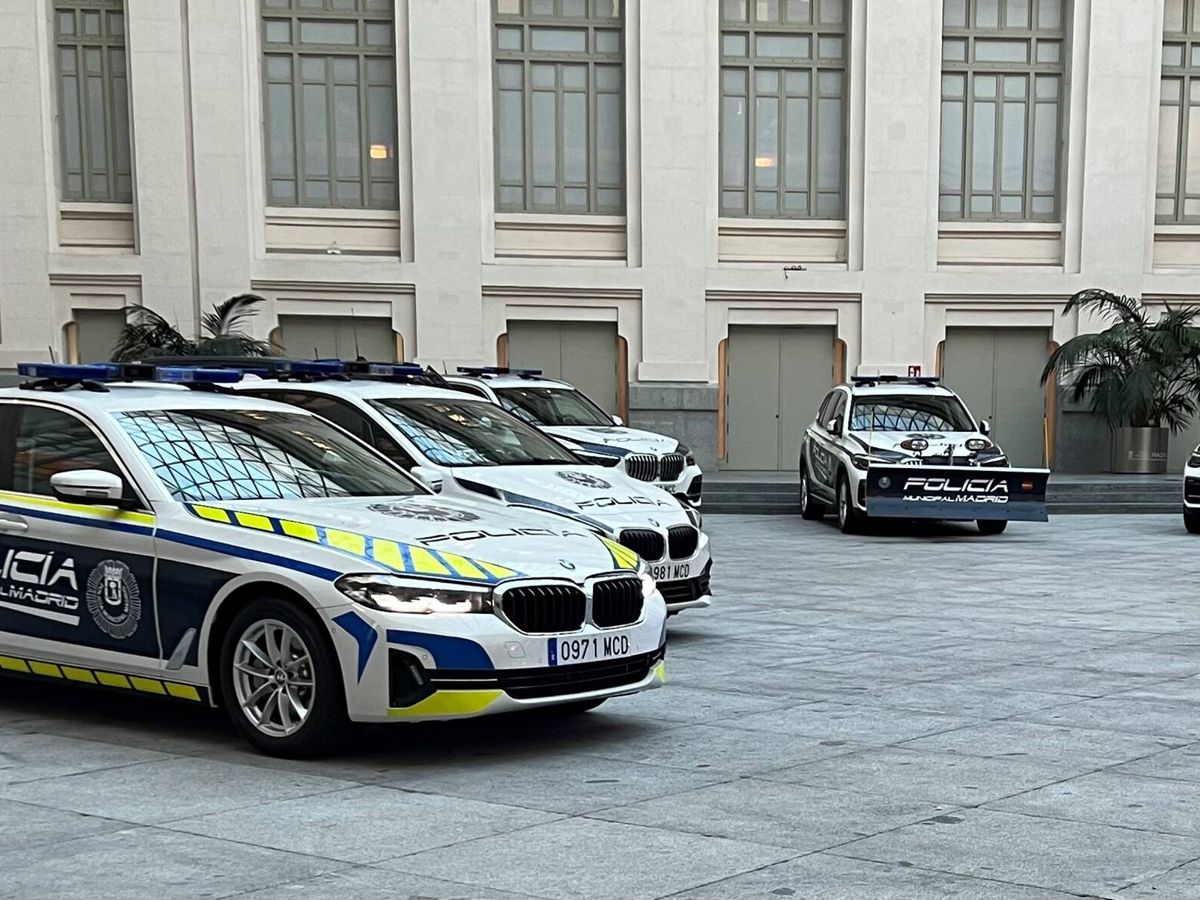 Foto: La Policía municipal de Madrid acaba de recibir 169 coches para su flota. (BMW)