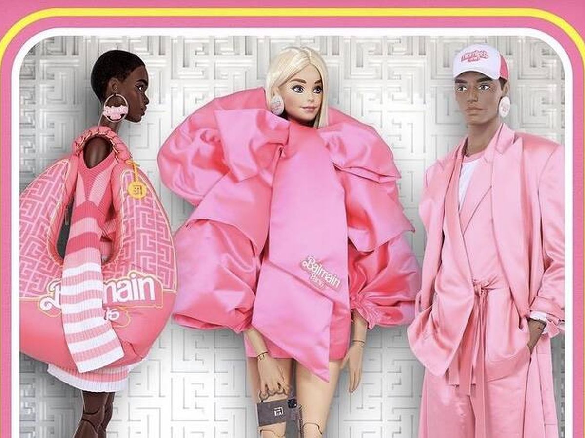 Pence crecer Contagioso Balmain y Barbie empujan los límites de la moda con su nueva colección  'genderless'