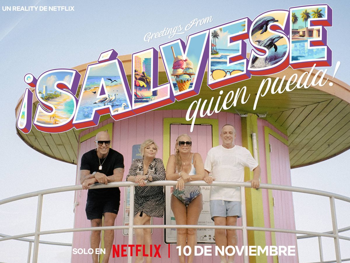 Foto: Imagen promocional de '¡Sálvese quien pueda!'. (Netflix)