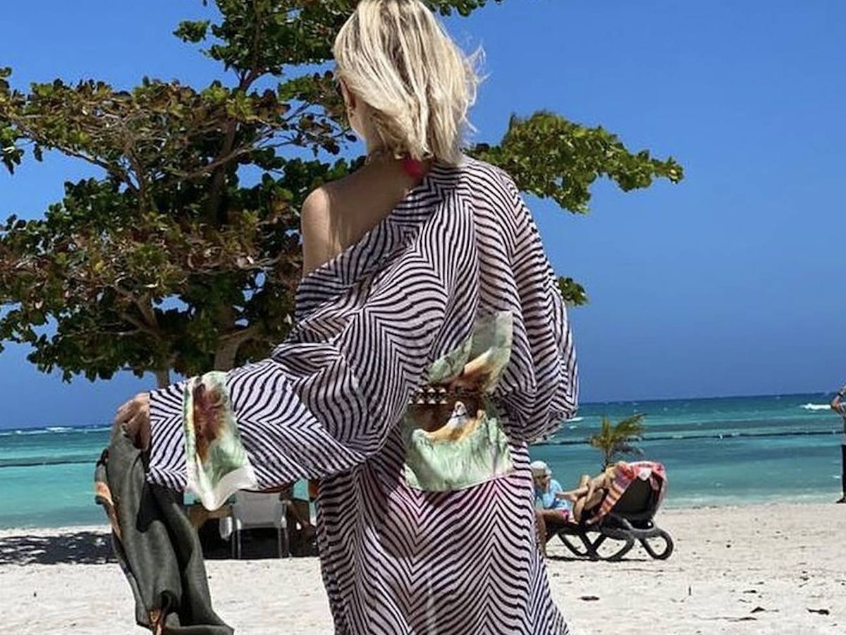 Foto: Eugenia Martínez de Irujo luce uno de sus kimonos. (Imagen: Instagram)