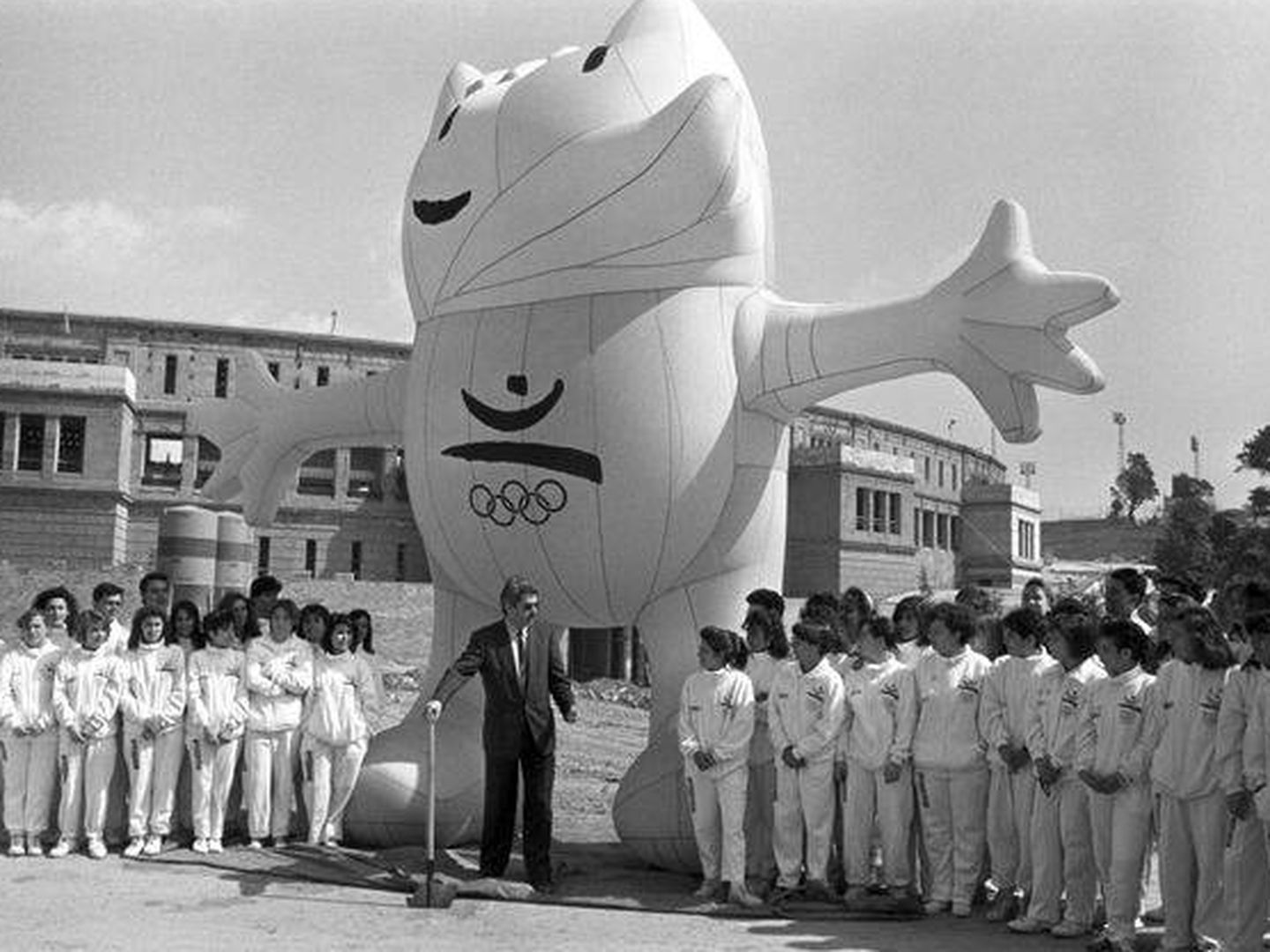 El alcalde Maragall durante los preparativos de los Juegos Olímpicos. (EFE)