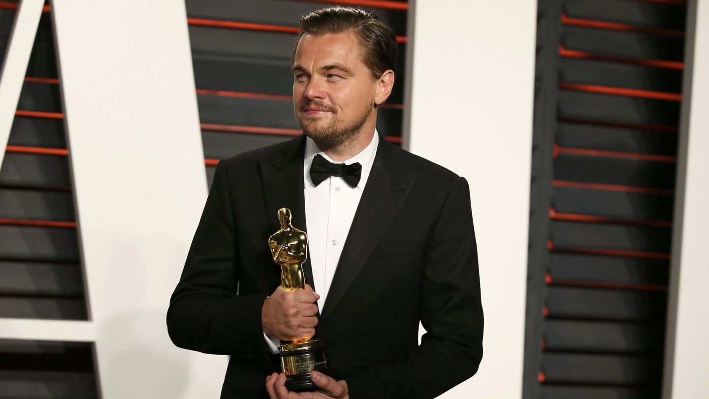 DiCaprio, recogiendo su Oscar | Reuters