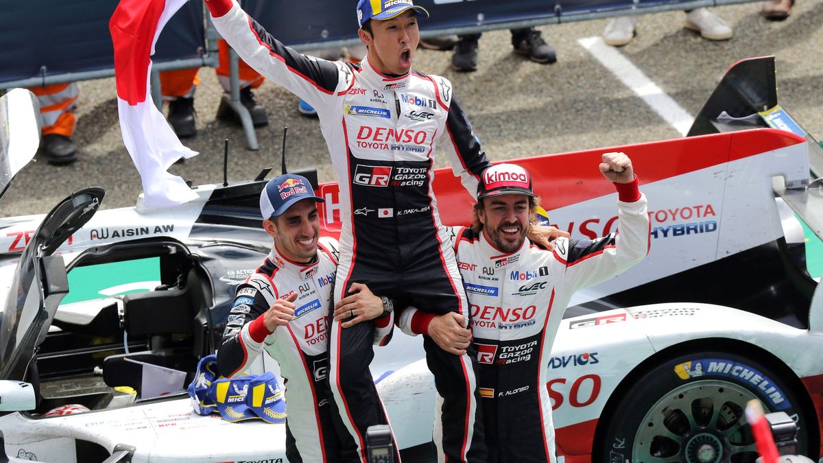El éxtasis de Alonso en Le Mans: "Una de las victorias más importantes de mi vida”