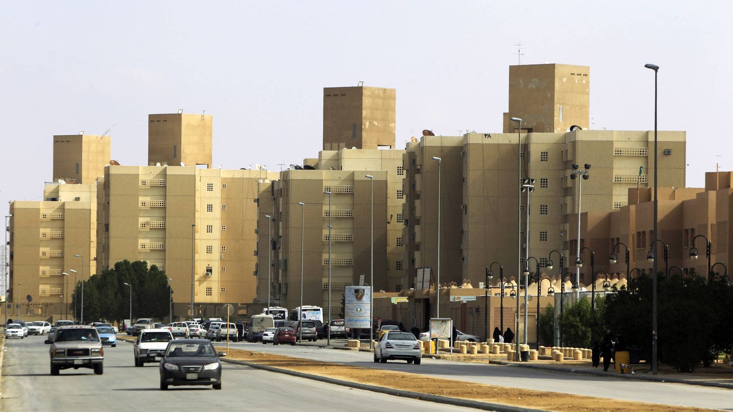 Vista general de un 'compound' al sur de Riad, en 2012. (Reuters)