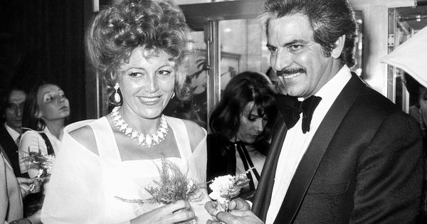 Foto: Tita Cervera casándose con Espartaco Santoni. Contrajeron matrimonio en Nueva York en febrero de 1975. (Getty)