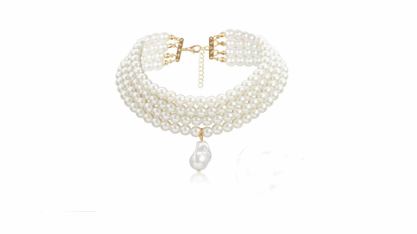 El collar de perlas de Gigi Hadid que puedes encontrar en Amazon