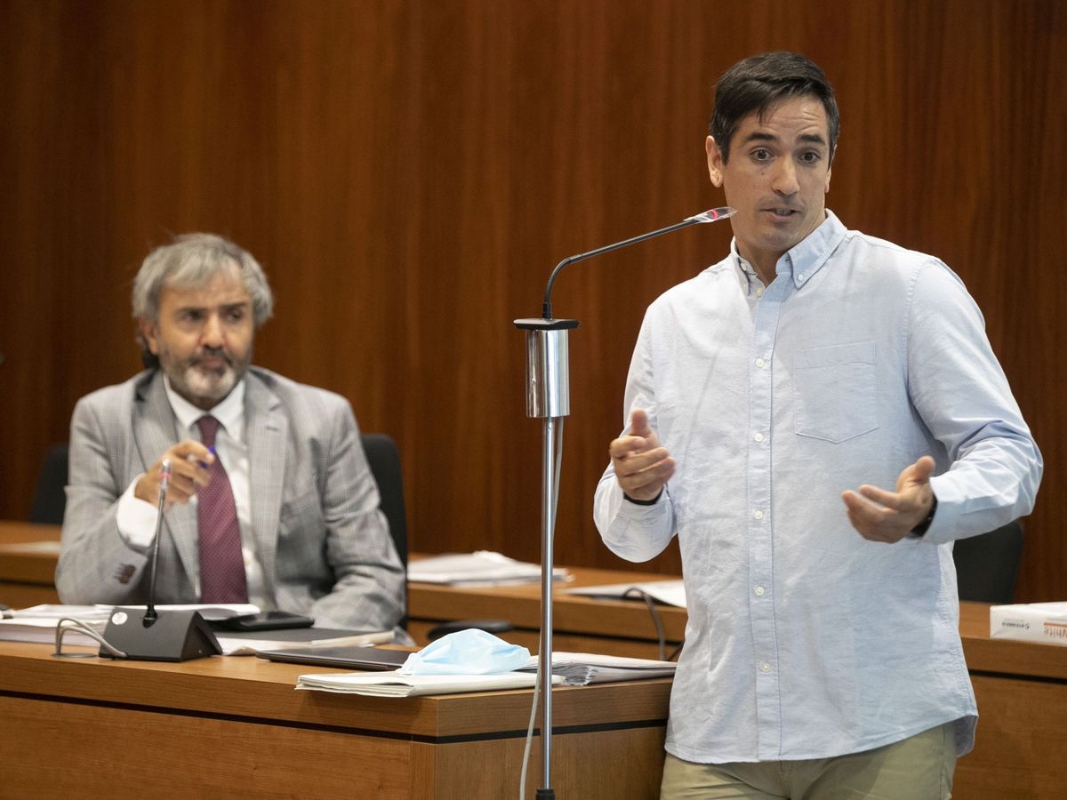 Foto: Rodrigo Lanza declara ante la jueza. (EFE/Javier Cebollada)