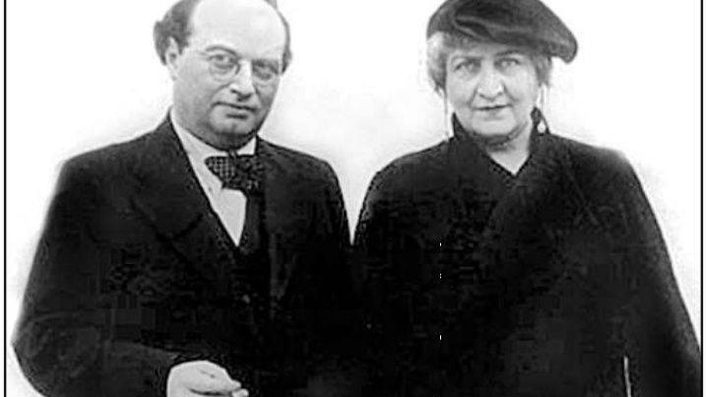 Franz Werfel y Alma Mahler